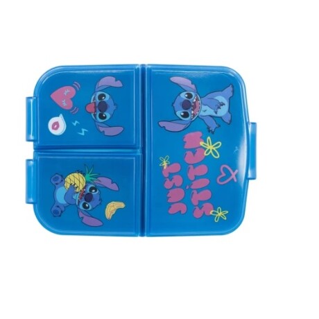 Lunchera infantil c/ compartimentos Stitch