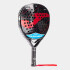 PALA DE PÁDEL TOURNAMENT FLEX NEGRO ROJO NEGRO-ROJO