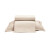 Juego Colcha y Funda Dohler Provenza 1 Plaza 100% Microfibra BEIGE