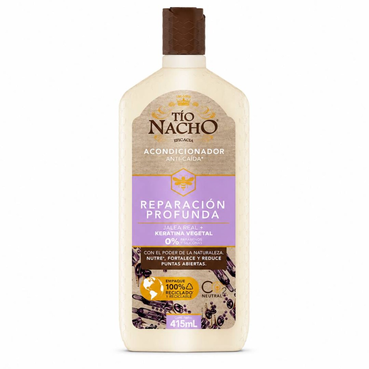 Acondicionador Tio Nacho Keratina Vegetal - 415ml 