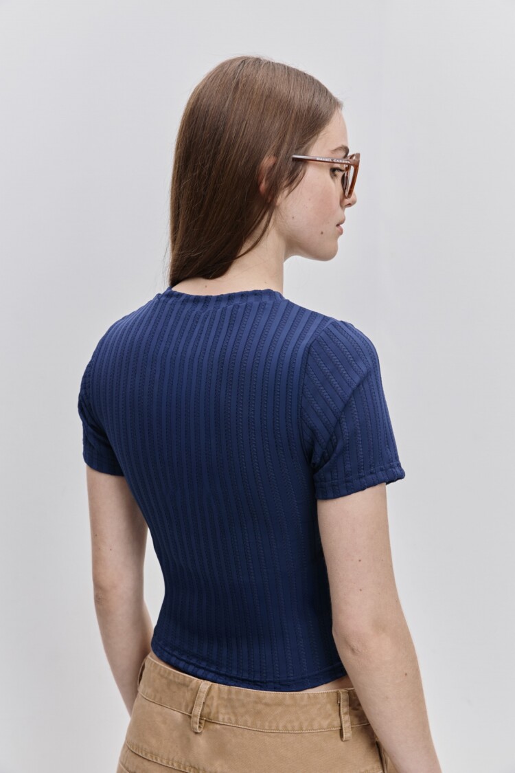 TOP HENRY Azul Marino