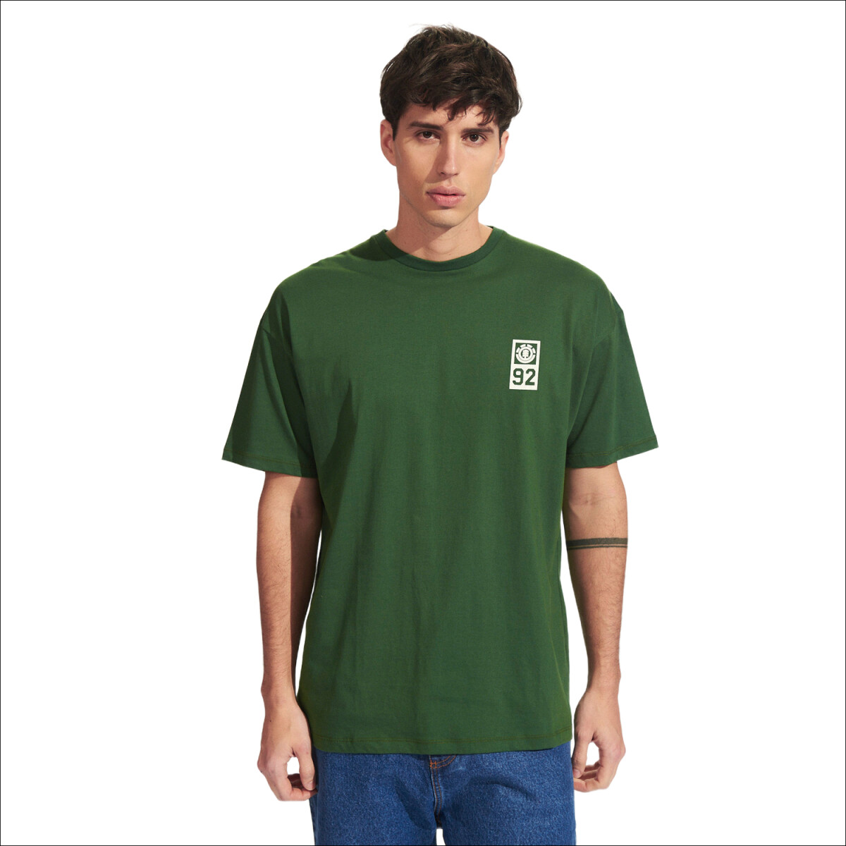 Remera Element Skate Over - Verde 