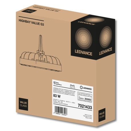 HIGHBAY VALUE G3 83W Campana LEDVANCE OSRAM Highbay Value G3 83W