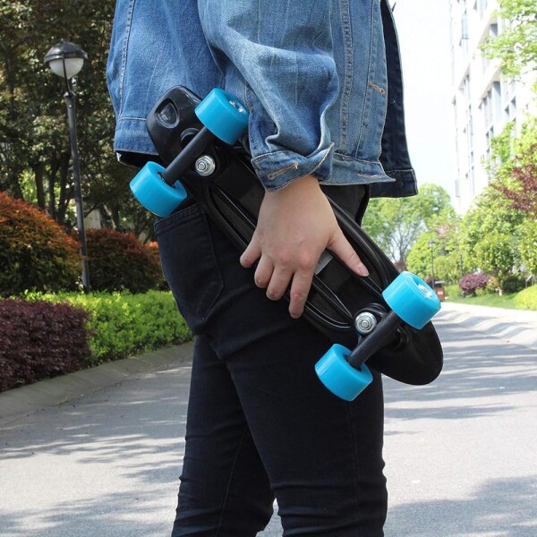 Skate Patineta Penny Longboard 55 Cm Para Niños Infantil Color Variante Azul