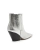 BOTA PLATEADA CLASICA EN PUNTA PLATEADO