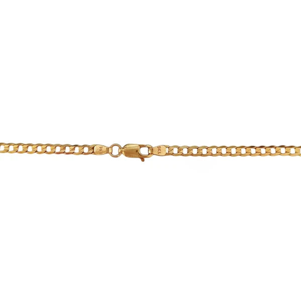 Cadena oro cubana -Oro bajo -Sin Piedra-CD8012 sinpiedra