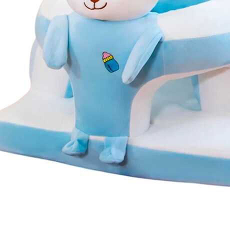 Sillón Puff Infantil Animales Felpa Asiento Corral Hog009006-ove