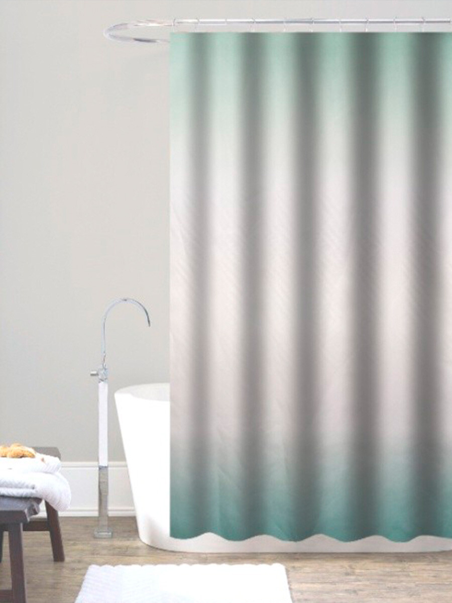 CORTINAS difumado verde