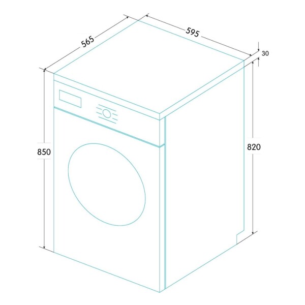 Secarropa Futura 7 Kg Panel Digital Fut-sf70ev SECARROPAS FUTURA 7 K BLANCO FUT-SF70EV