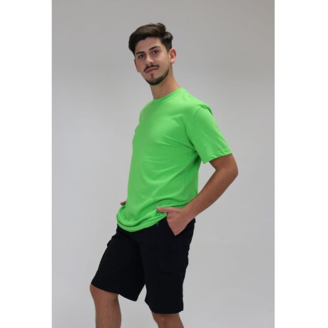 Camiseta Clásica / Básica verde manzana