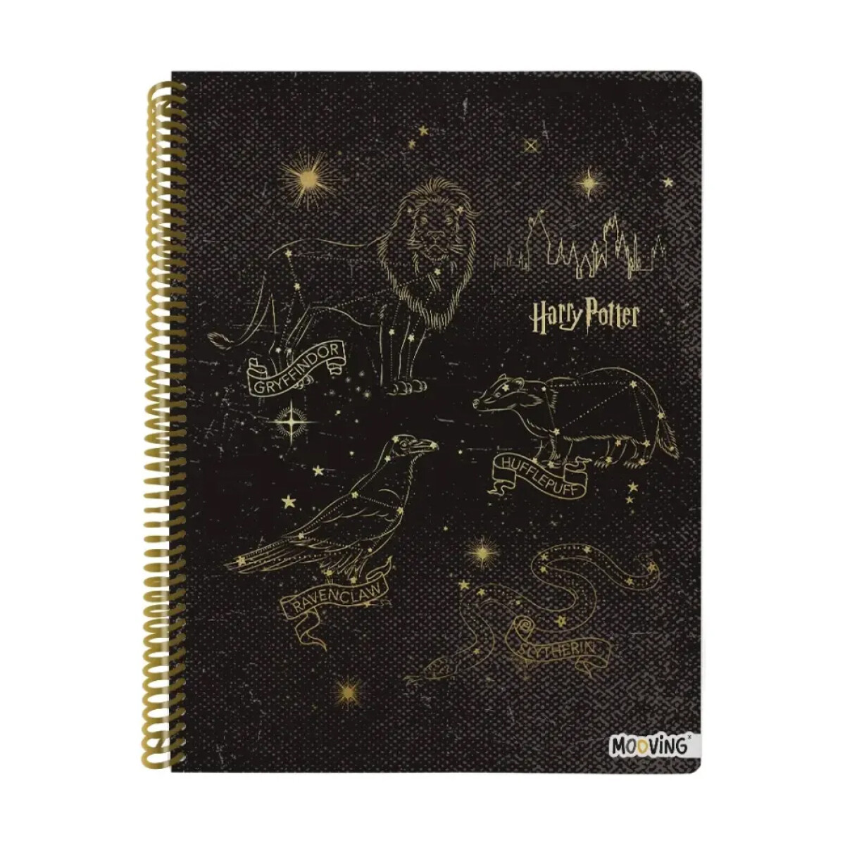 Cuaderno Mooving Carta 96 hojas Licencias - Harry Potter Nº1 