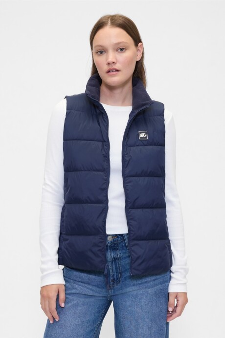 Chaleco Puffer Mujer Navy Uniform