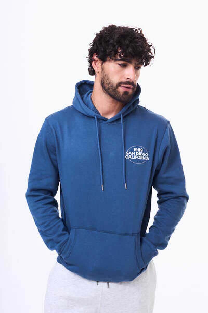 Buzo de felpa Pals Azul