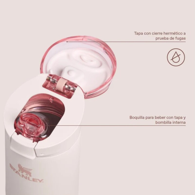 Botella Stanley flowstate spring 590 ml Rose Quartz