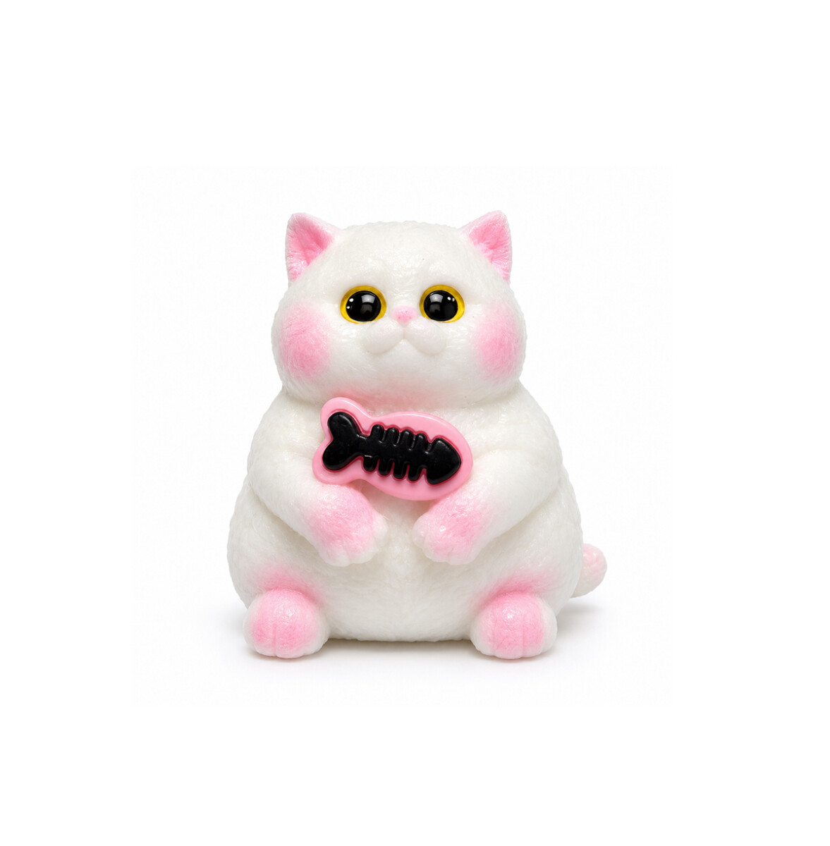 Squishy amansaloco Gatito - Blanco 