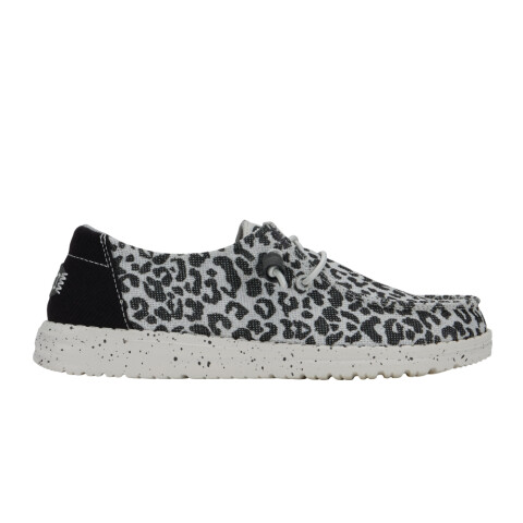 Wendy Leopard - Mujer Black/Grey