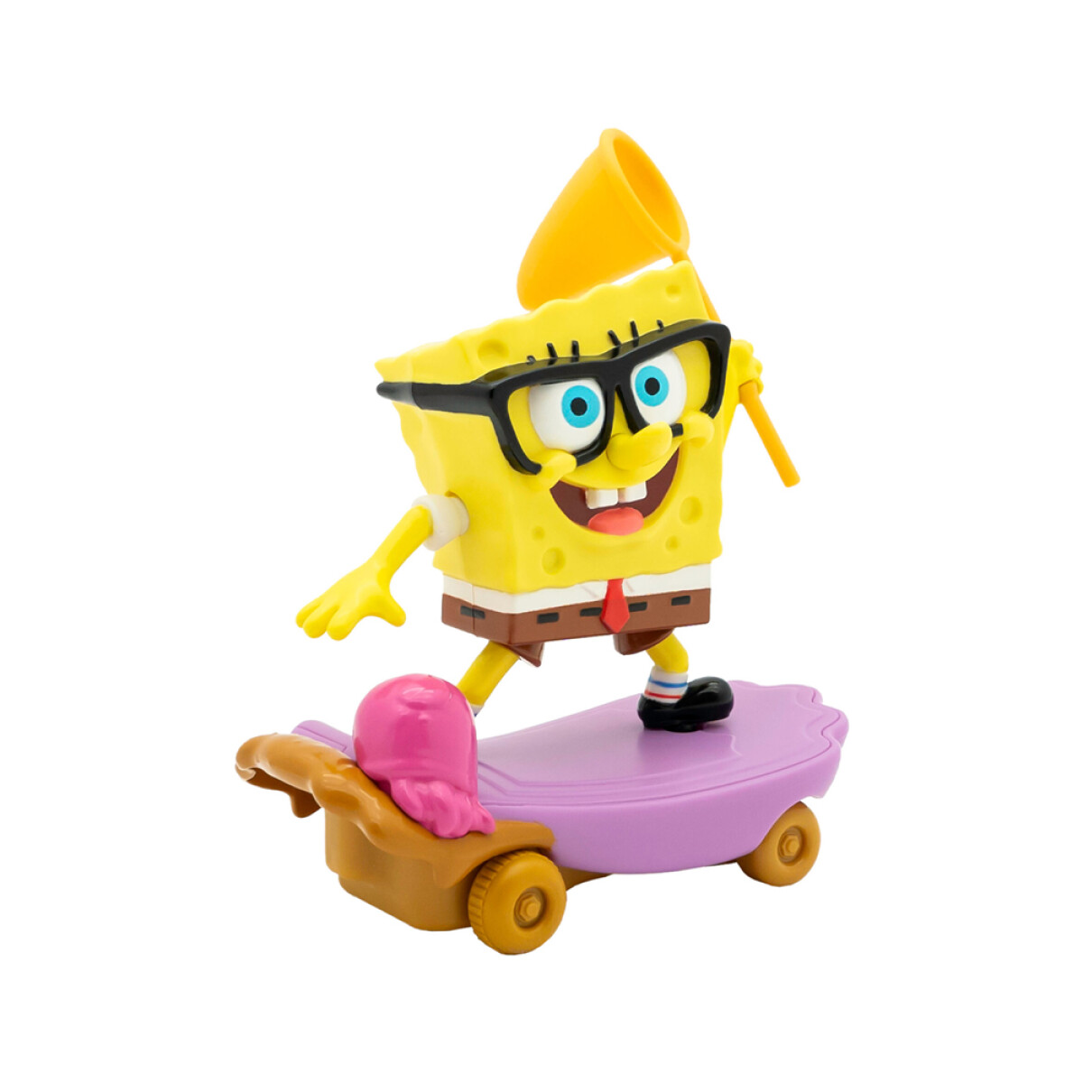 Figura en Patineta - Bob Esponja 