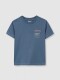 Camiseta Con Print Blanco