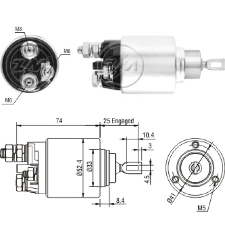 AUTOMATICO DE ARRANQUE CITROEN - PEUGEOT C.JUMP-P.BOXER MB SPRINTER F.DUC-DOBLO-IDEA-TORO ZM AUTOMATICO DE ARRANQUE CITROEN - PEUGEOT C.JUMP-P.BOXER MB SPRINTER F.DUC-DOBLO-IDEA-TORO ZM