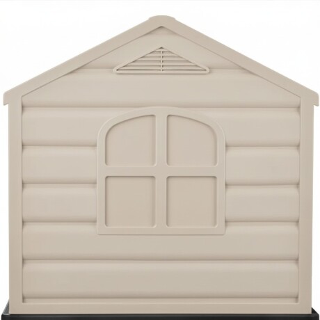 Casa Para Perros pequeños Rimax techo verde paredes Beige Casa Para Perros pequeños Rimax techo verde paredes Beige