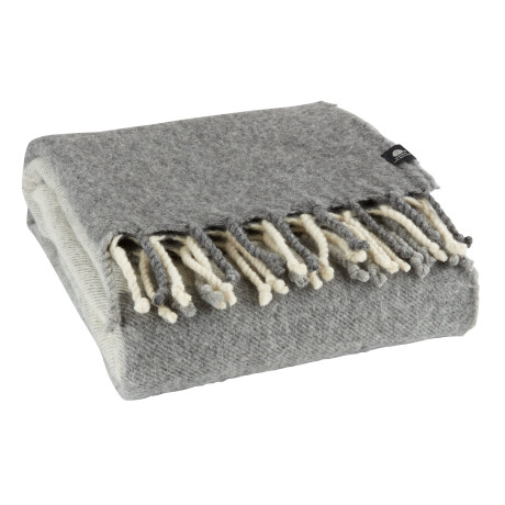 Manta Throw Lundkarse 130X170 Lana Gris/Beige