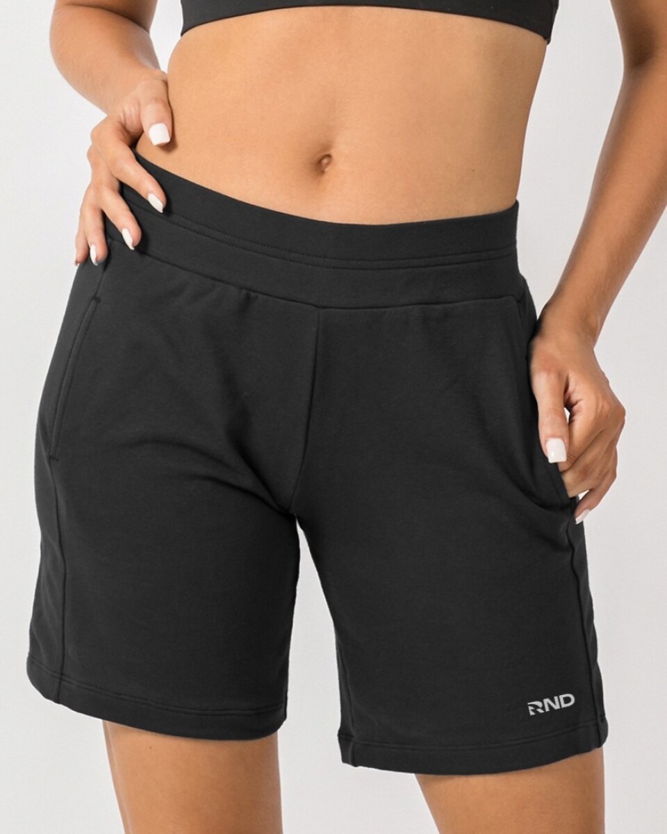 Short de Terry. - NEGRO 