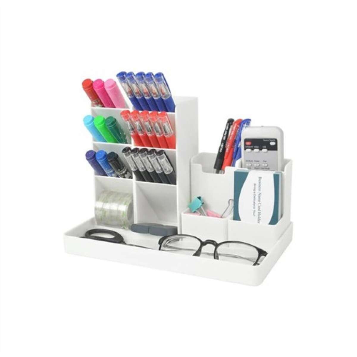 Organizador para útiles múltiples divisiones - Blanco 