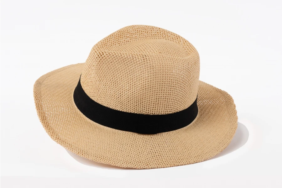 SOMBRERO PAPEL DE ARROZ 1807 Beige