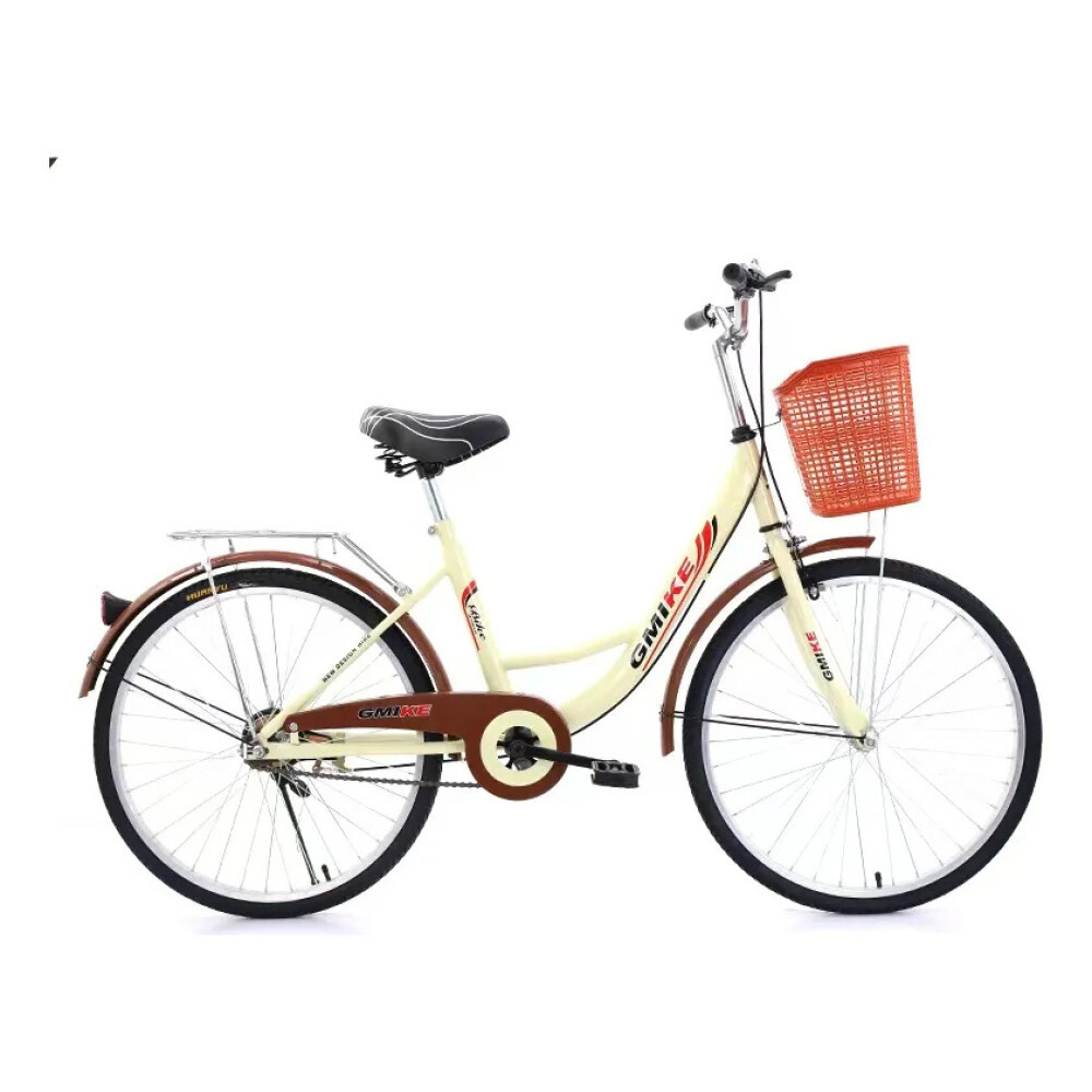Bicicleta de paseo para dama rodado 26 Beige