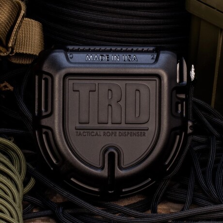 Dispensador TDR de cuerda paracord Negro