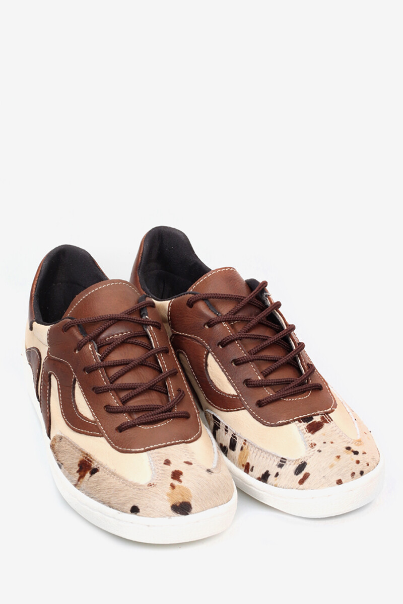 Deportivo puntera vaca Natual combinado
