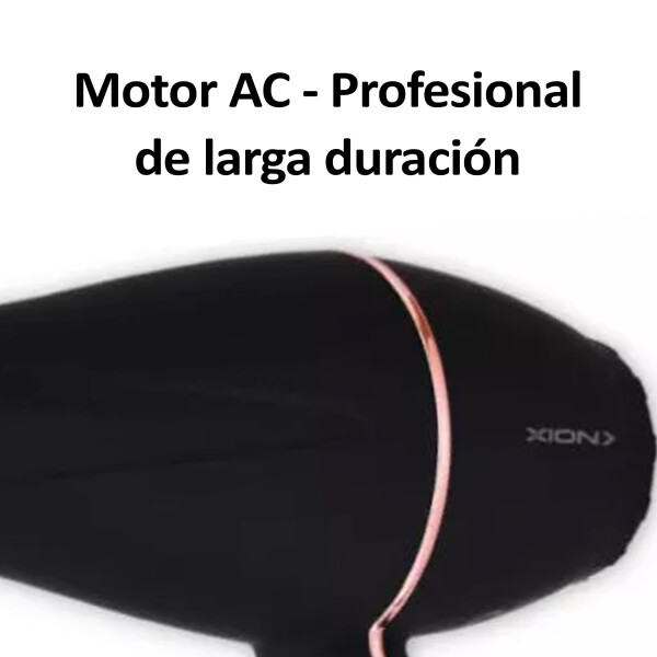 Secador De Pelo Xion Xi-se6000pro NEGRO