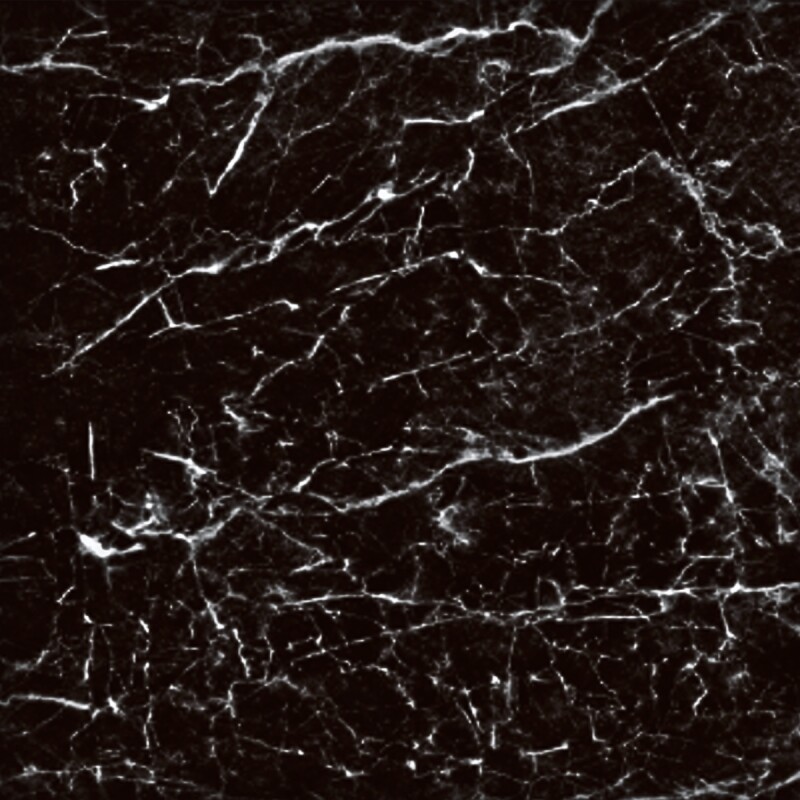 Vinilo Decoración Mesada Pared 60 Cm X 2m MARMOL NEGRO