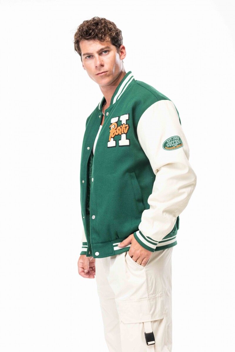 Campera H POSITIV VERDE