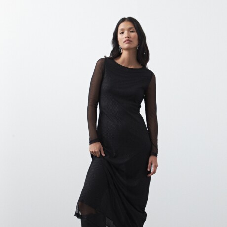 VESTIDO BENDER Negro