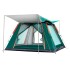 Carpa con Avance Liviana Impermeable Ventilada Capacidad 3 a 4 personas Verde