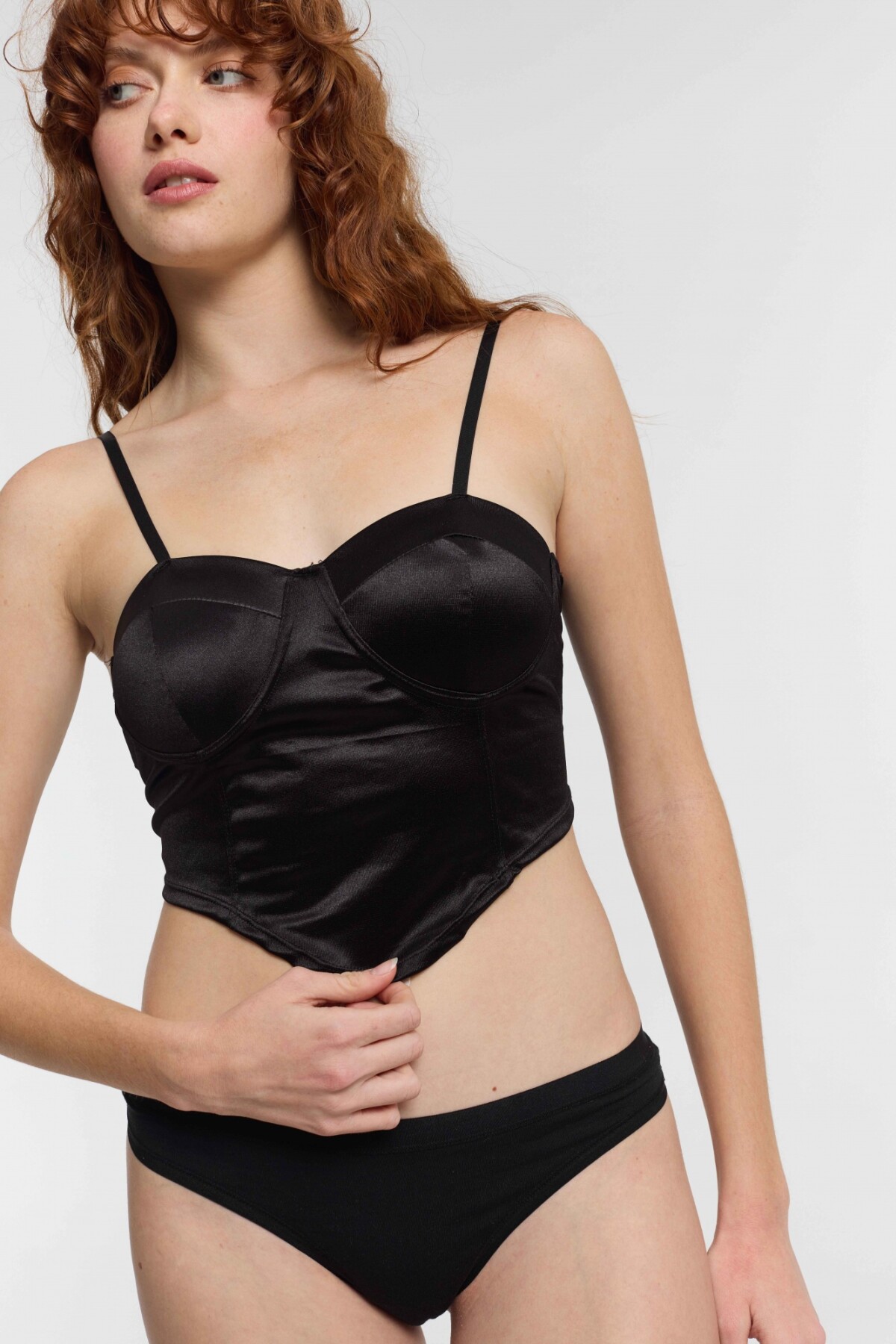 Bustier Krista Negro