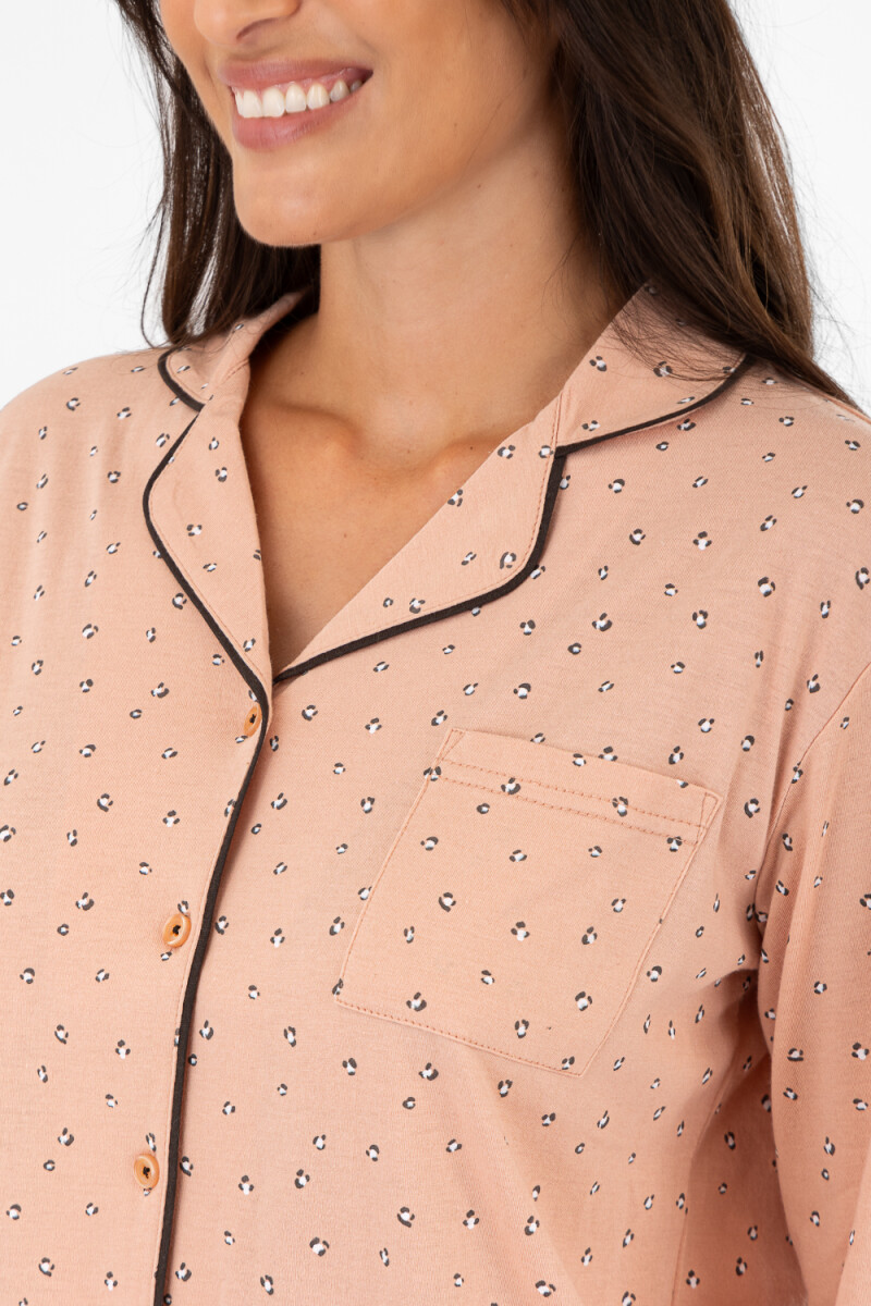 Manchita pijama Pale pink