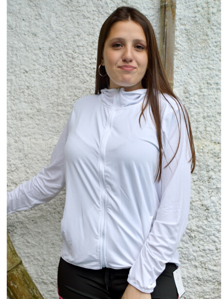 Campera Deportiva Blanco