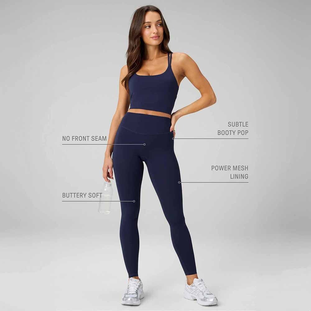 Legging Pureluxe High-Waisted Tlc Mujer Deep Navy