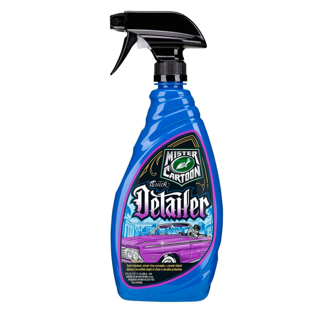LIMPIEZA Y ACABADO - QUICK DETAILER SPRAY LIMPIADOR EN SECO 680ML. TORTUGA (TURTLE WAX) 