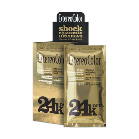 Estereo Color Shock intensivo 24k Oro rejuvenecedor