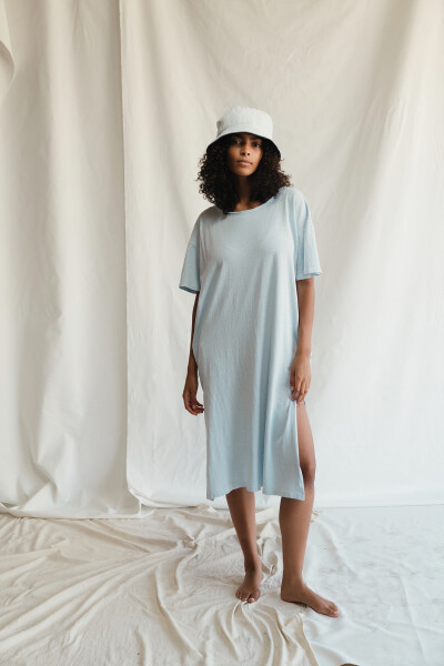 Vestido camisero Blanco