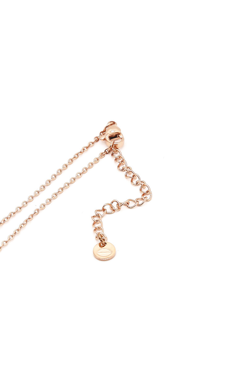 Collar Corazon Oreiro dorado
