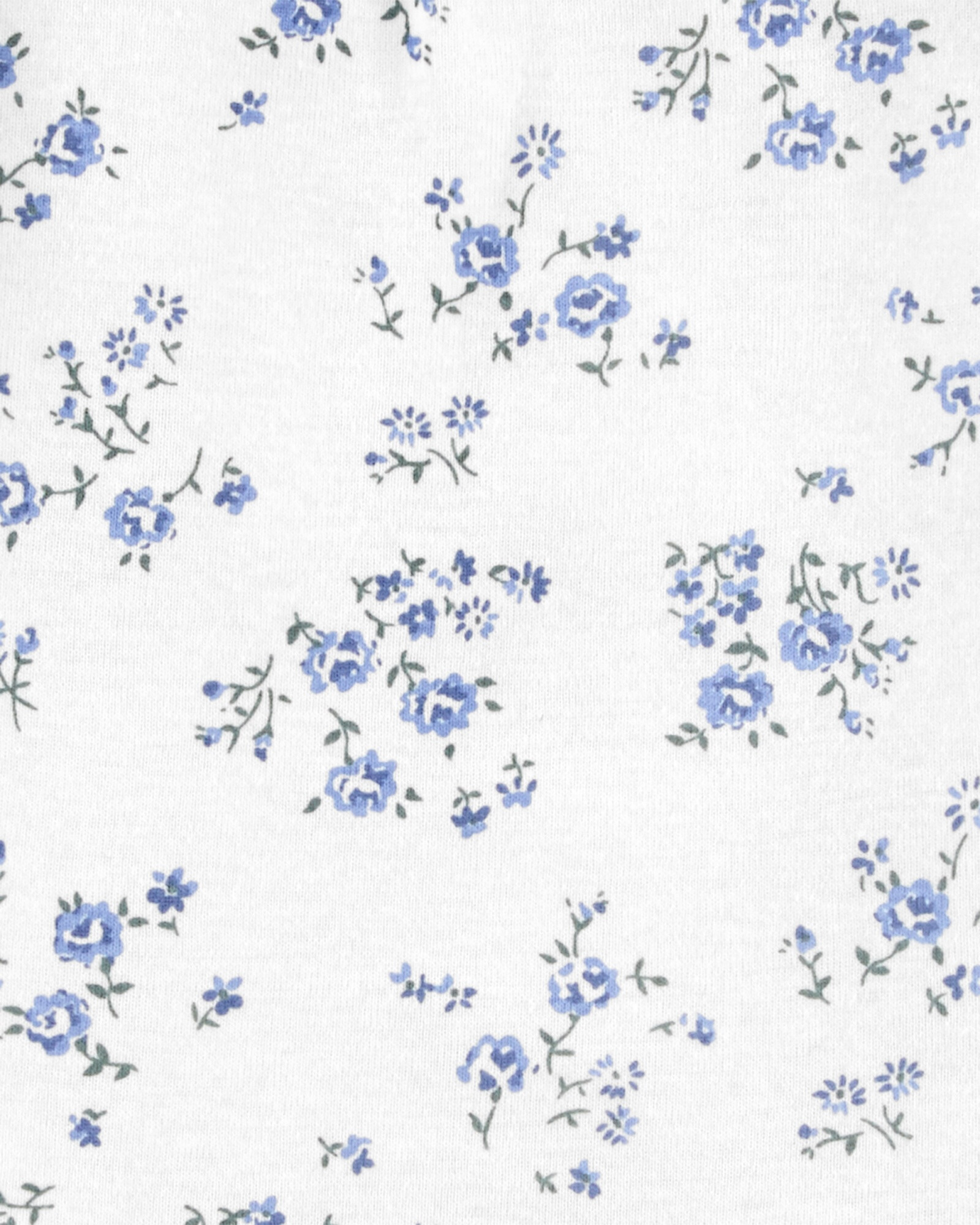 Body de algodón, manga con broderie, diseño floral Body de algodón, manga con broderie, diseño floral