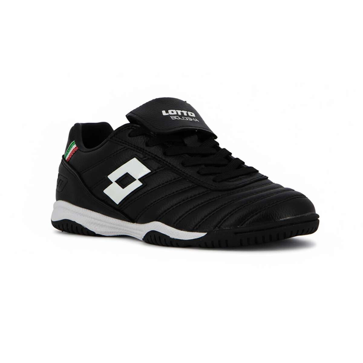 Lotto Bologna Futbol Sala Id Niño - Negro-Blanco 