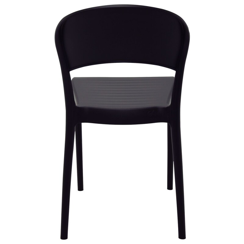 Silla Sissi Respaldo Cerrado en polipropileno - color Negro - 92046/409 - Tramontina Silla Sissi Respaldo Cerrado en polipropileno - color Negro - 92046/409 - Tramontina