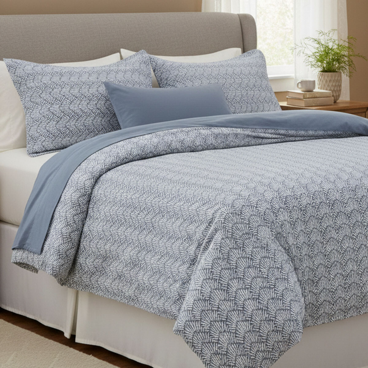 Juego Sábanas Queen Size Richmond House Estampada 100% Microfibra - 312-2 