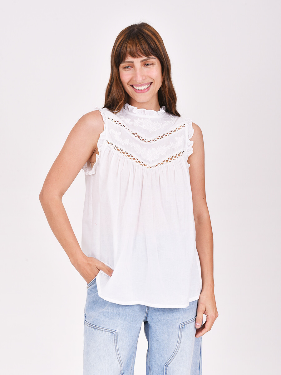 BLUSA MONA - BLANCO 