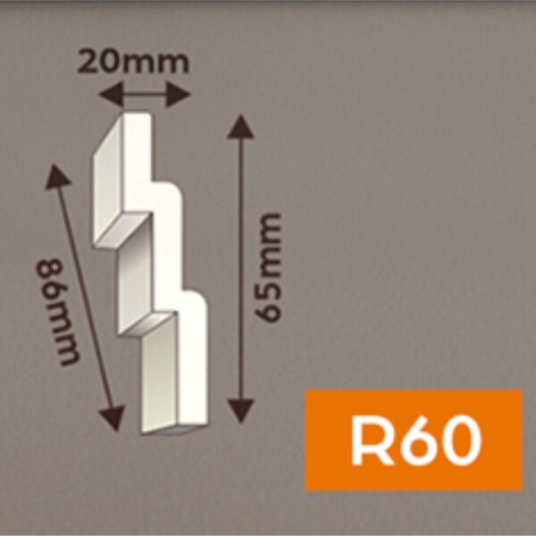 Moldura de polietileno R60 Moldura de polietileno R60